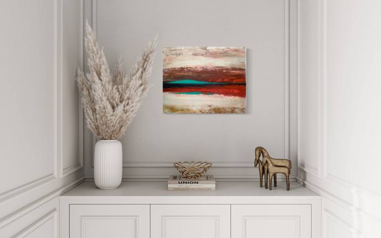 Original Abstract Landscape Painting by marleen becks