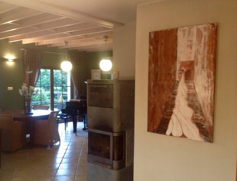 Original Abstract Expressionism Pop Culture/Celebrity Painting by Marleen Becks