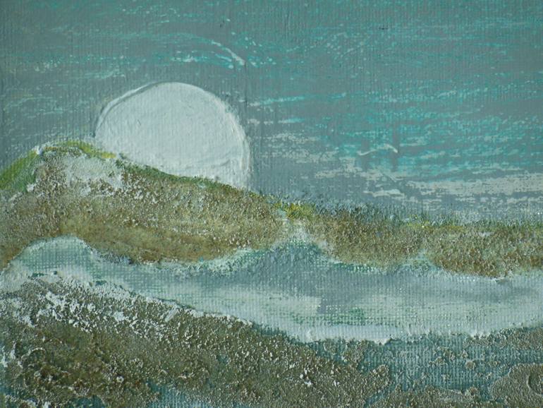 Original Abstract Expressionism Landscape Painting by Marleen Becks