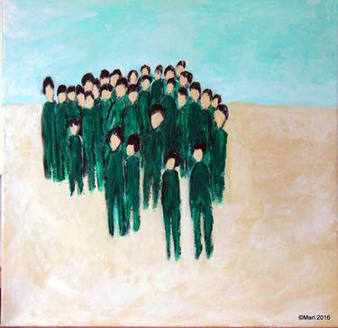 Original People Paintings by marleen becks