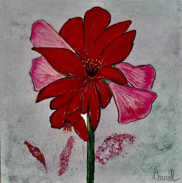 Original Floral Paintings by marleen becks