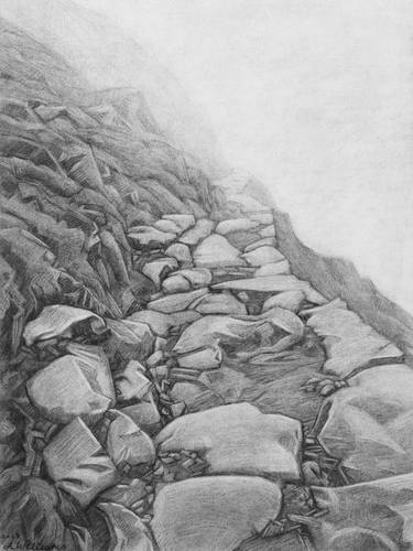 Print of Fine Art Landscape Drawings by Anthony Williams