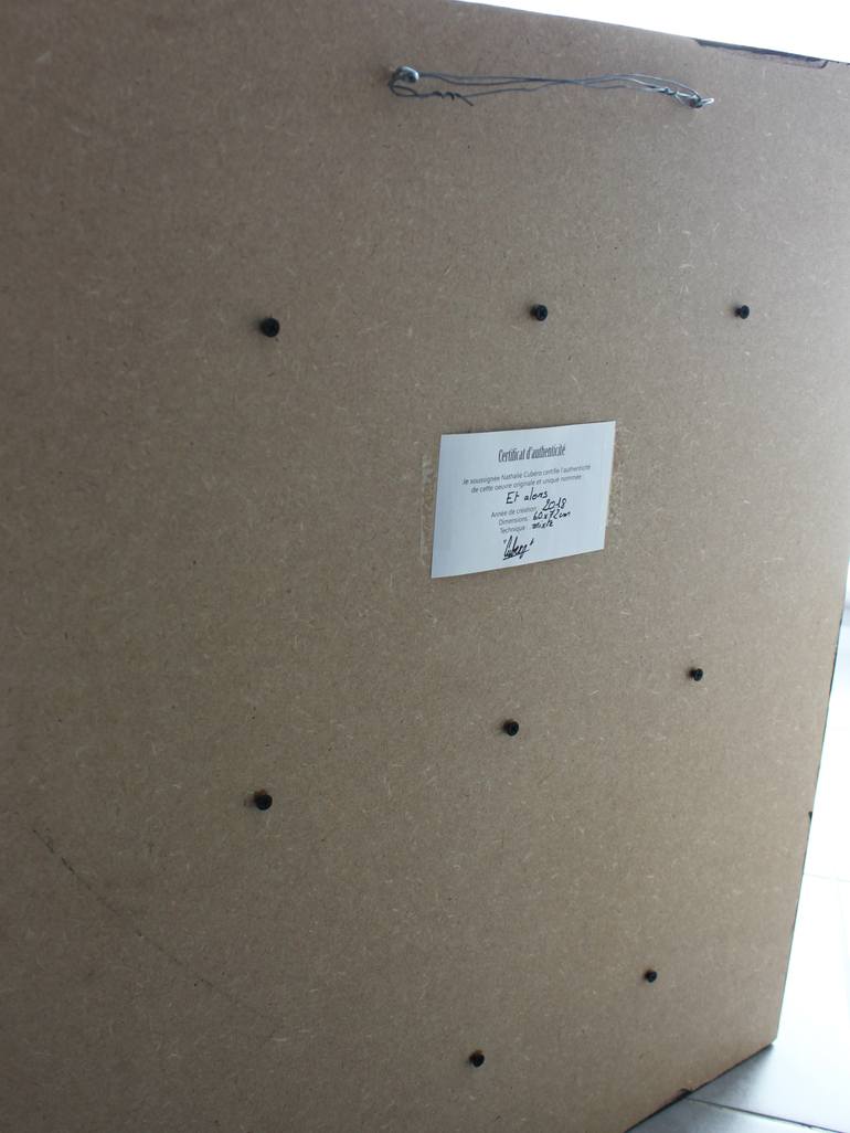 Original Street Art People Painting by Nathalie Cubéro