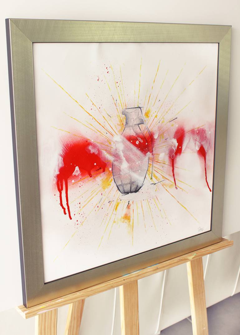 Original Conceptual Other Painting by Nathalie Cubéro