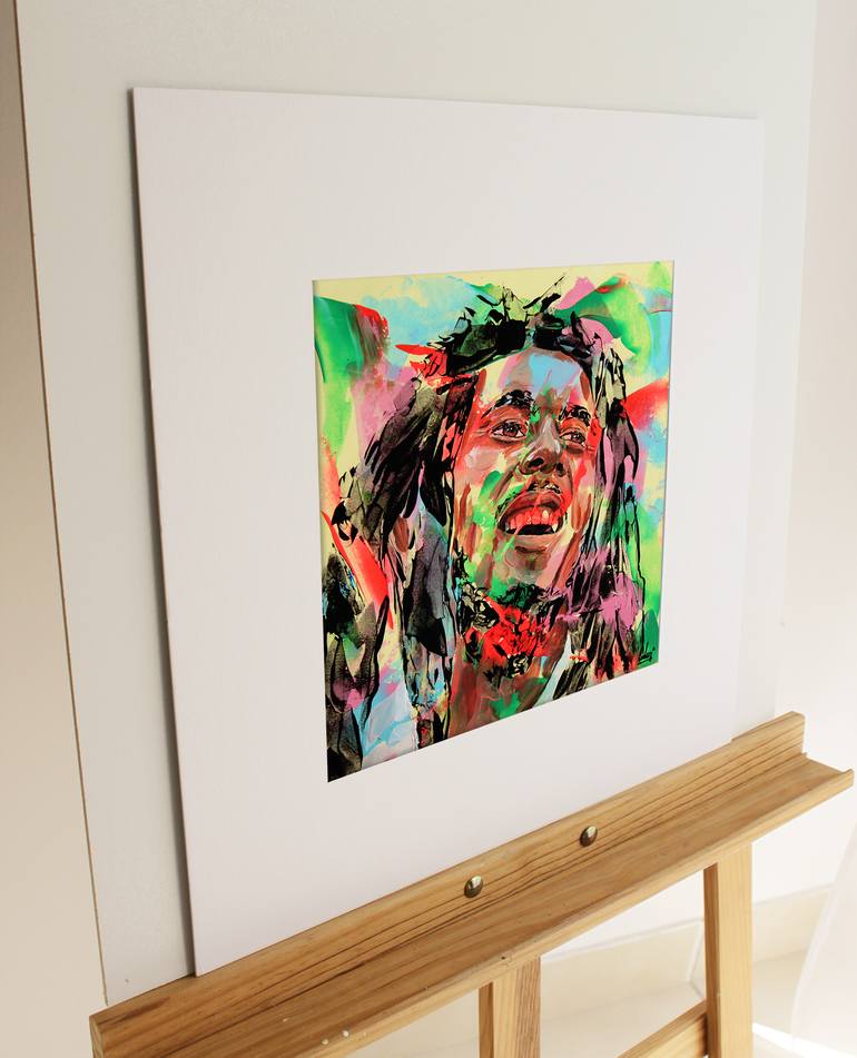 Original Contemporary Pop Culture/Celebrity Painting by Nathalie Cubéro
