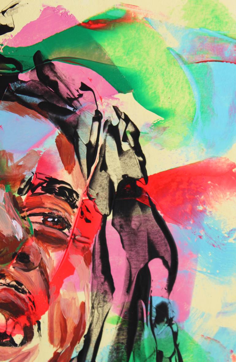 Original Contemporary Pop Culture/Celebrity Painting by Nathalie Cubéro