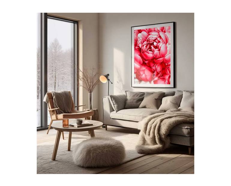 Original Contemporary Floral Painting by Natalie Gzoim