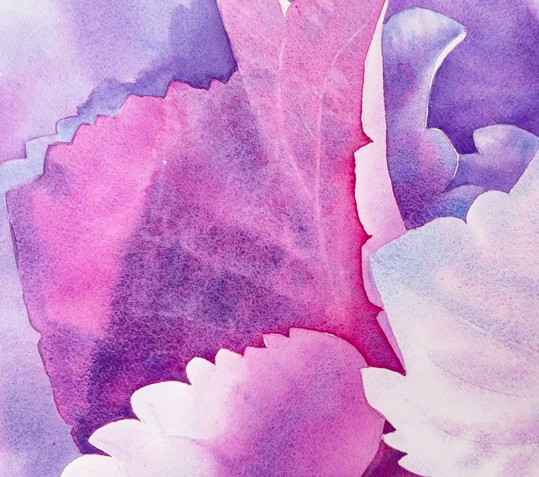 Original Realism Floral Painting by Natalie Gzoim