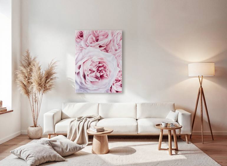 Original Realism Floral Painting by Natalie Gzoim