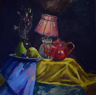 Print of Fine Art Still Life Paintings by Tina Karakeshishyan