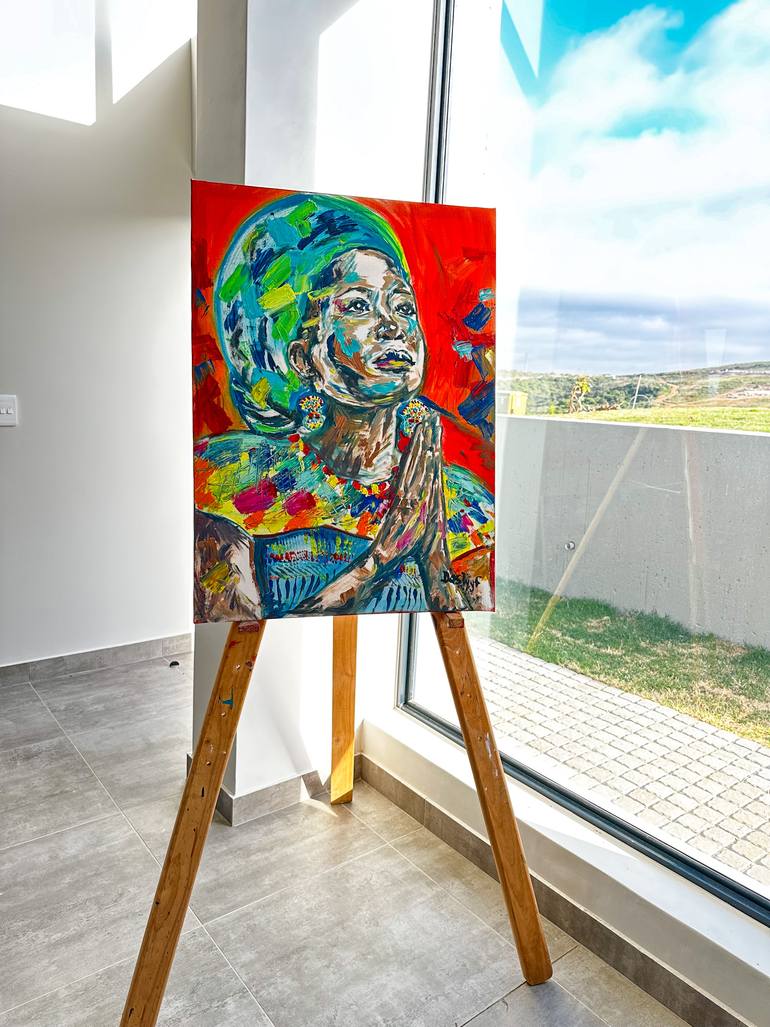 Original Modernism People Painting by Daswyf Contemporary Art