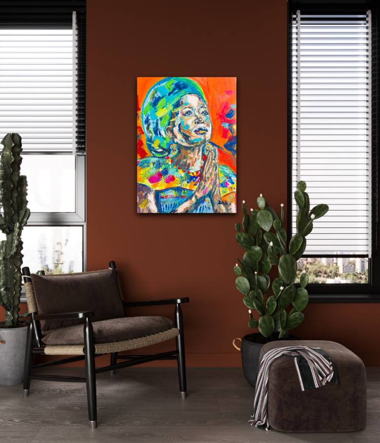 Original Modernism People Painting by Daswyf Contemporary Art