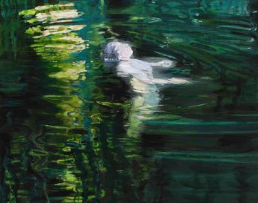 Original Expressionism Water Paintings by Sue Blandford