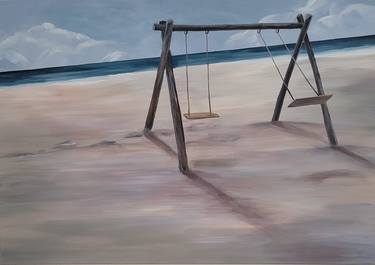 Original Illustration Beach Paintings by Mikhail Matskevich