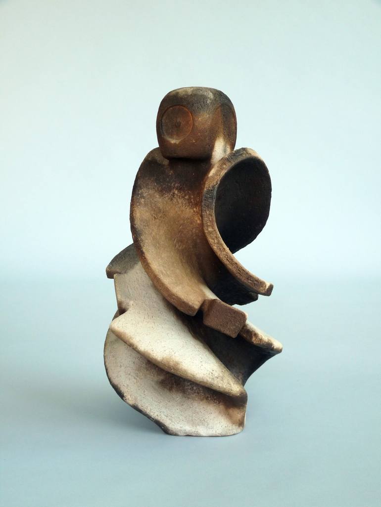 Original Abstract Science/Technology Sculpture by Arne Petersen