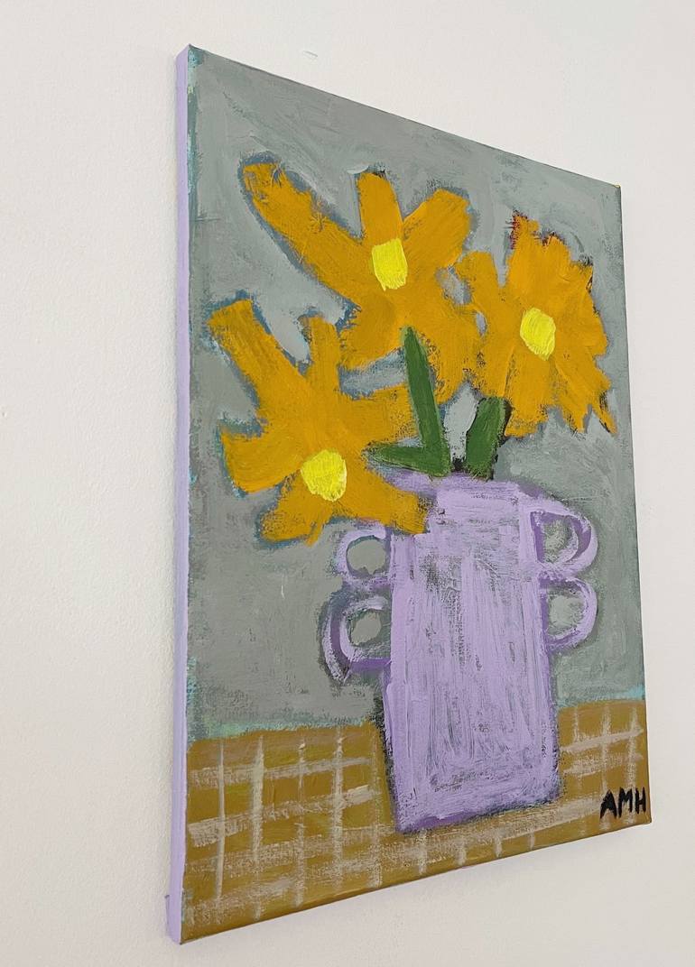 Original Abstract Still Life Painting by Andréa Hornbuckle