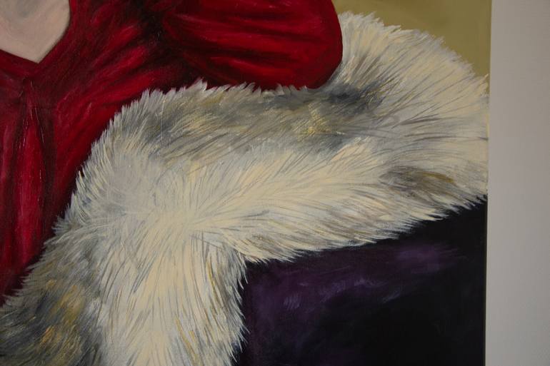 Original Realism People Painting by Maria Wessels