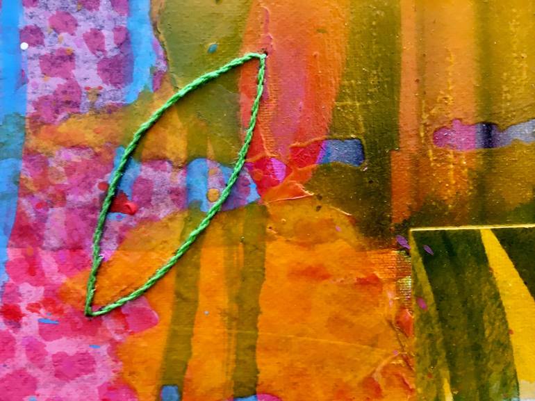 Original Abstract Painting by María Burgaz