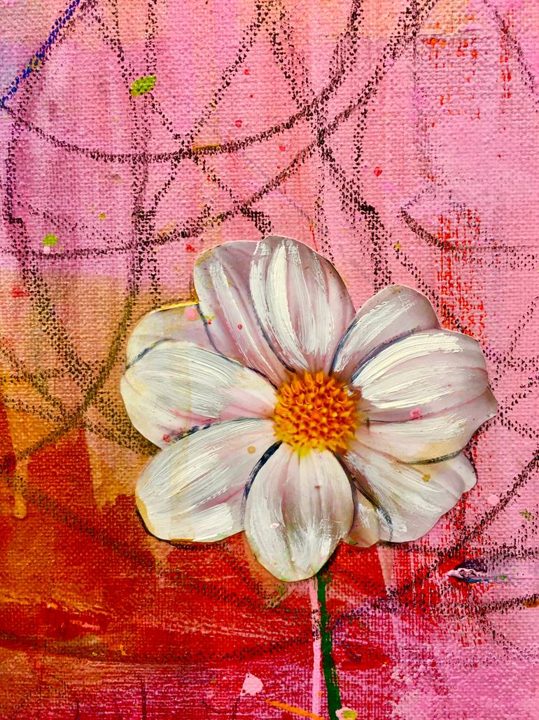 Original Abstract Painting by Maria Burgaz