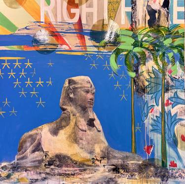 Original Conceptual Abstract Paintings by María Burgaz
