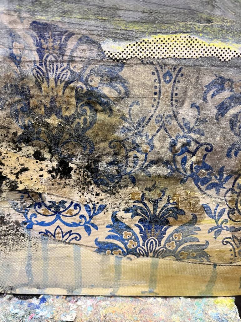 Original Conceptual Abstract Painting by Maria Burgaz