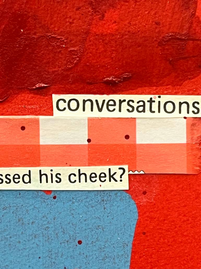 Original Pop Art Cartoon Painting by Maria Burgaz