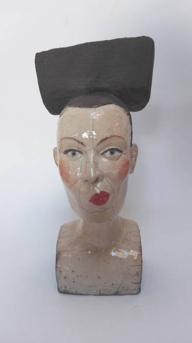 Original Women Sculpture by Melanie Bourget