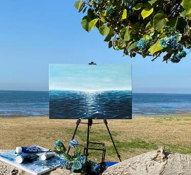 Original Seascape Painting by Dalia Ahmady
