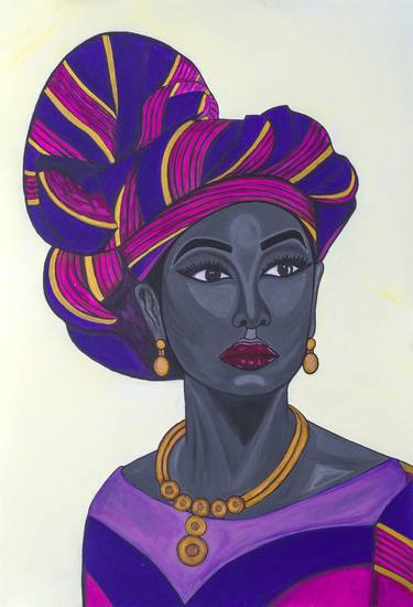 Original Women Paintings by Taiwo Apampa