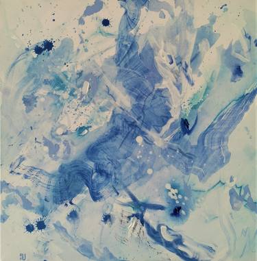 Print of Abstract Expressionism Abstract Paintings by Ruwani Kudaligama