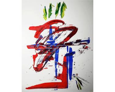 Original Expressionism Abstract Painting by Jan Koppers
