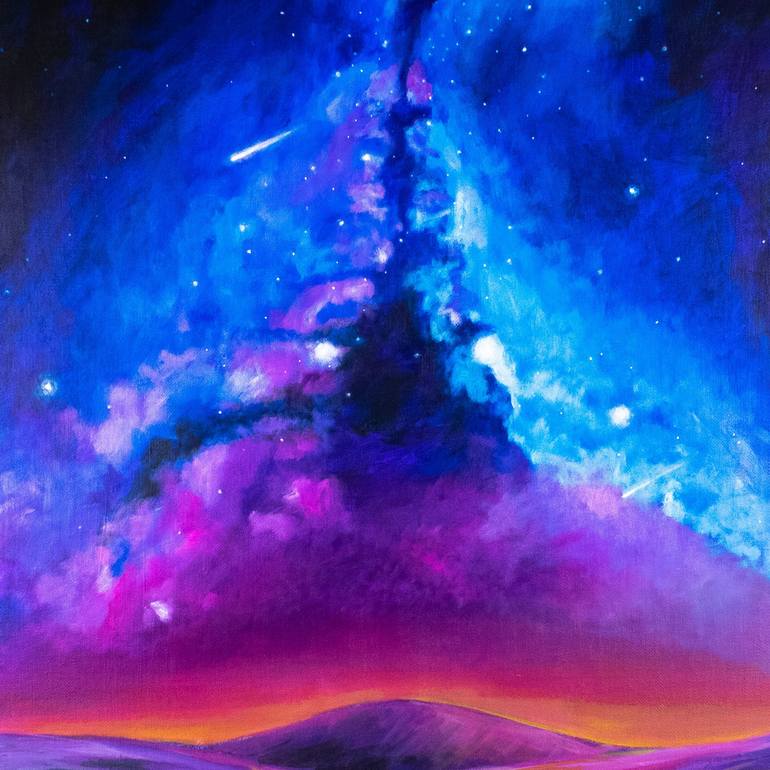 Original Outer Space Painting by Florian Schmidtner