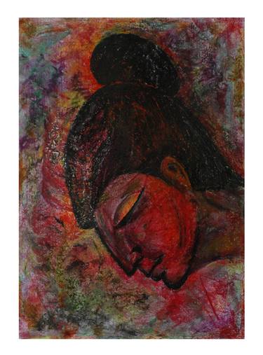 Print of Expressionism Mortality Paintings by Asanka Laknatha