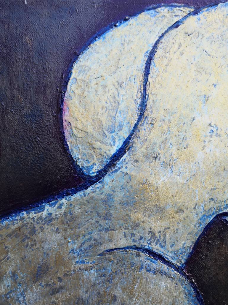 Original Expressionism Erotic Painting by Philippe Jamin