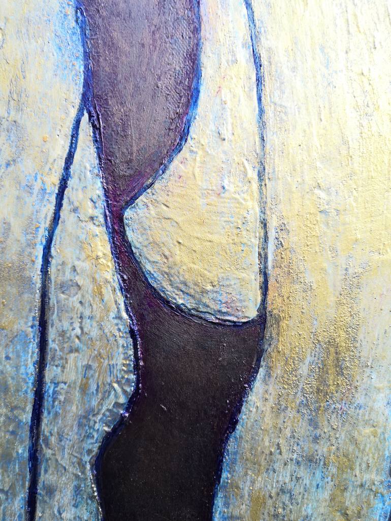 Original Expressionism Erotic Painting by Philippe Jamin