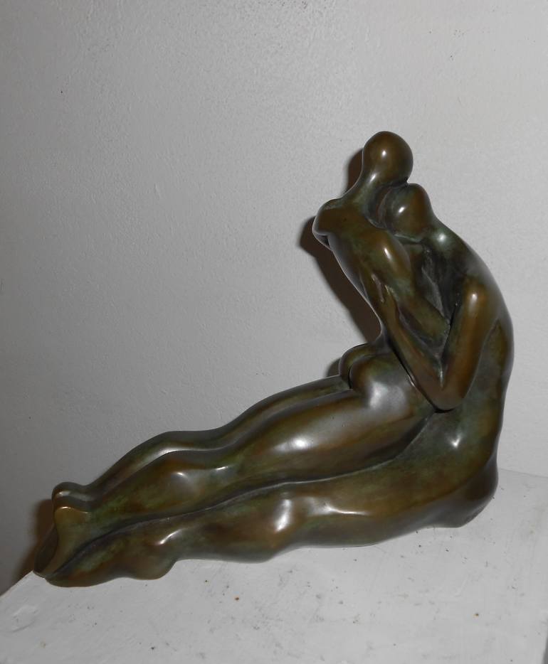 Original Expressionism Erotic Sculpture by Philippe Jamin