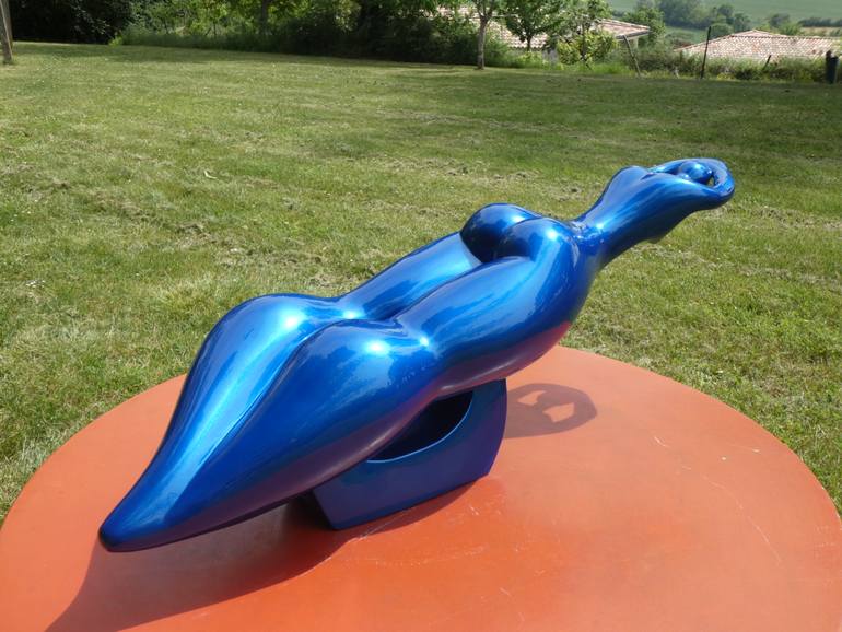 Original Abstract Expressionism Erotic Sculpture by Philippe Jamin