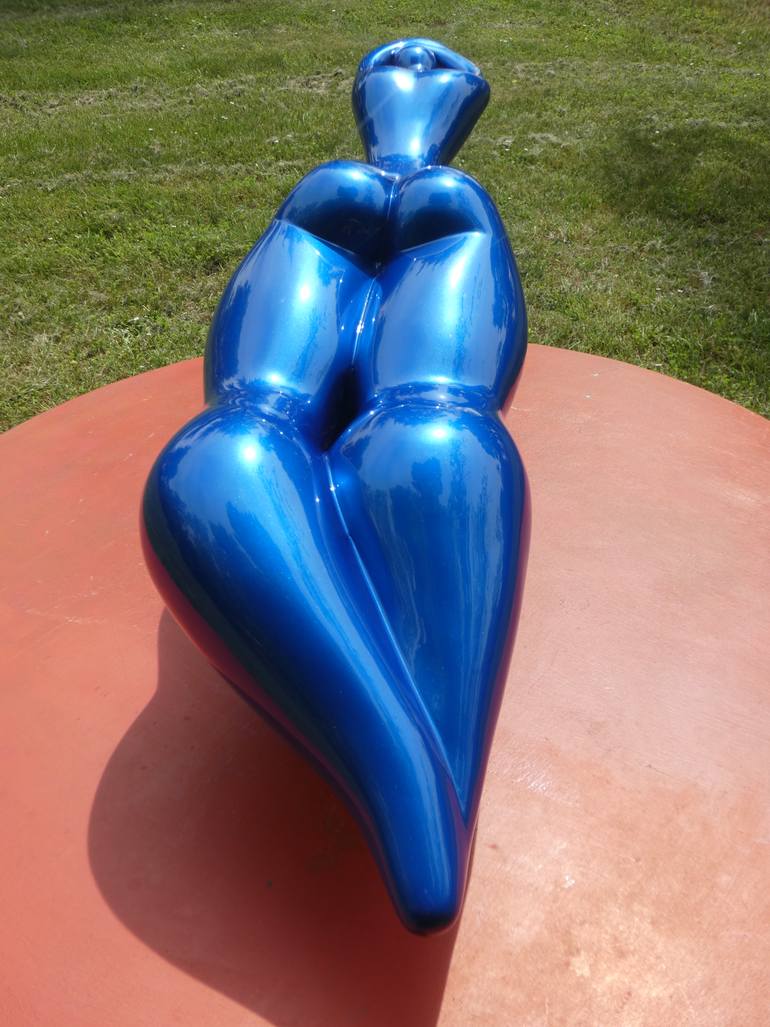 Original Abstract Expressionism Erotic Sculpture by Philippe Jamin