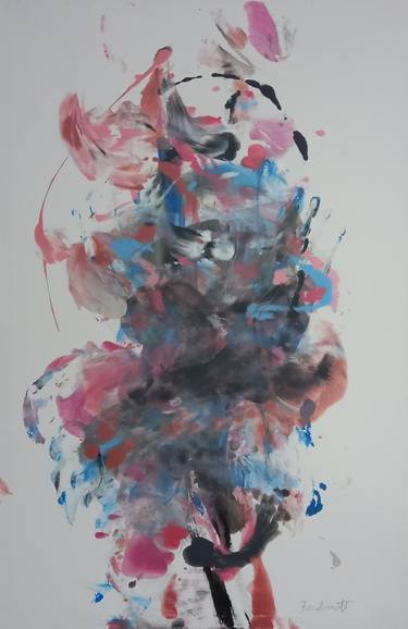 Original Abstract Paintings by Katrin Bernhardt
