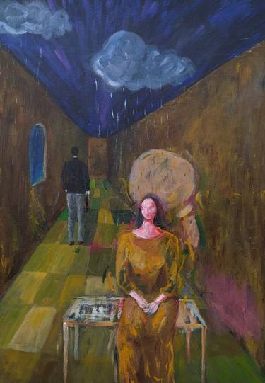 Original Contemporary Women Paintings by Zakki Fuad