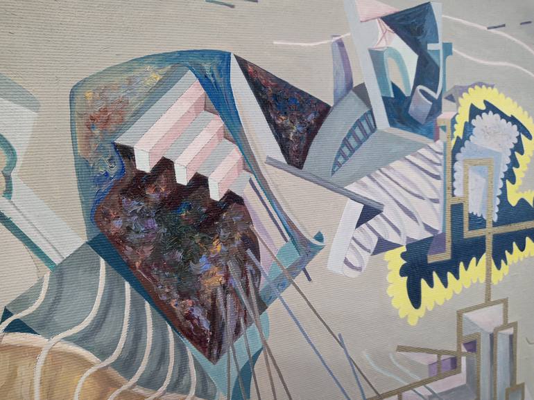 Original Contemporary Abstract Painting by Filip GruszczyńSki