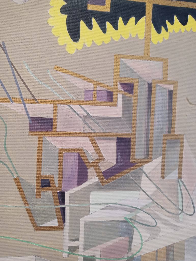 Original Contemporary Abstract Painting by Filip GruszczyńSki