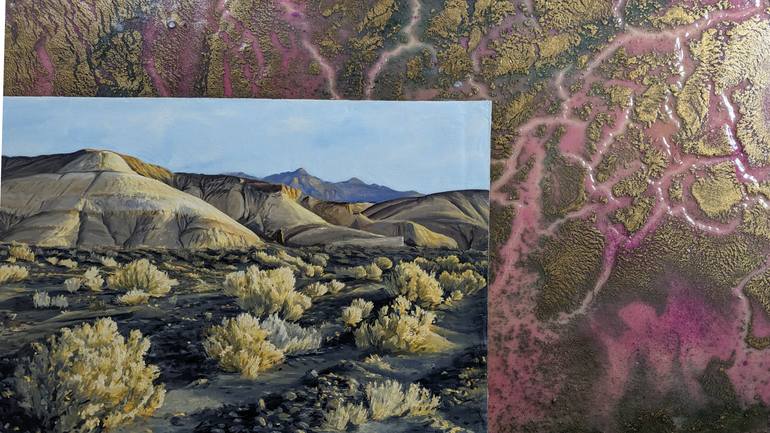 Original Contemporary Landscape Painting by Vicky Perry
