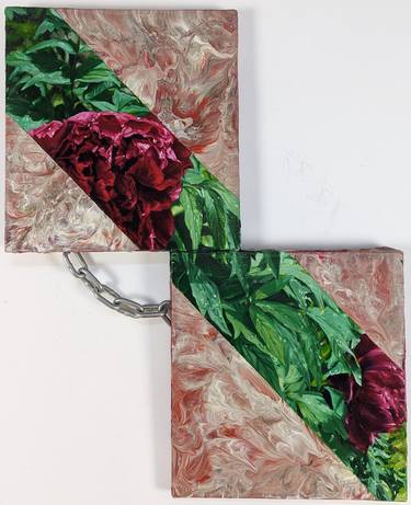 Original Realism Floral Paintings by Vicky Perry