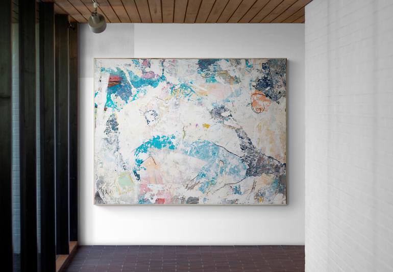 Original Abstract Painting by Isabelle Fournet