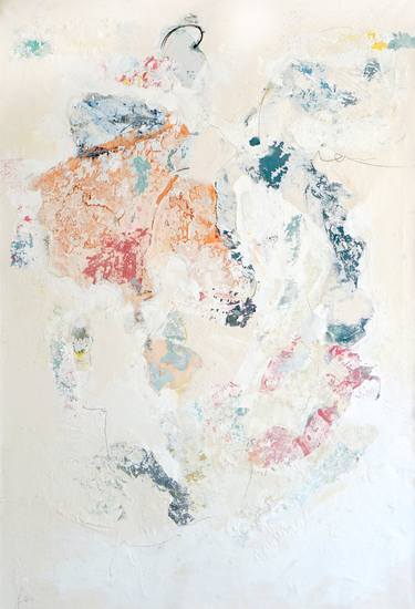 Print of Abstract Paintings by Isabelle Fournet