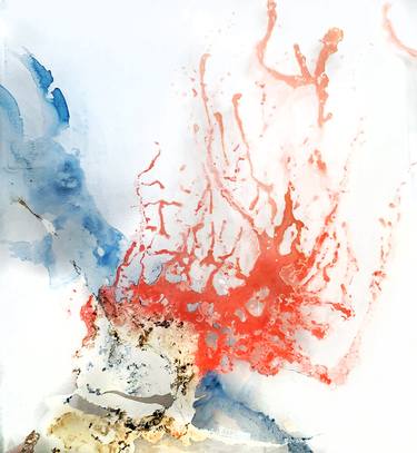 Original Abstract Paintings by Isabelle Fournet