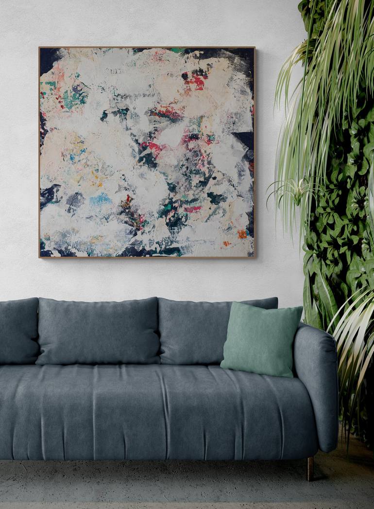 Original Abstract Painting by Isabelle Fournet