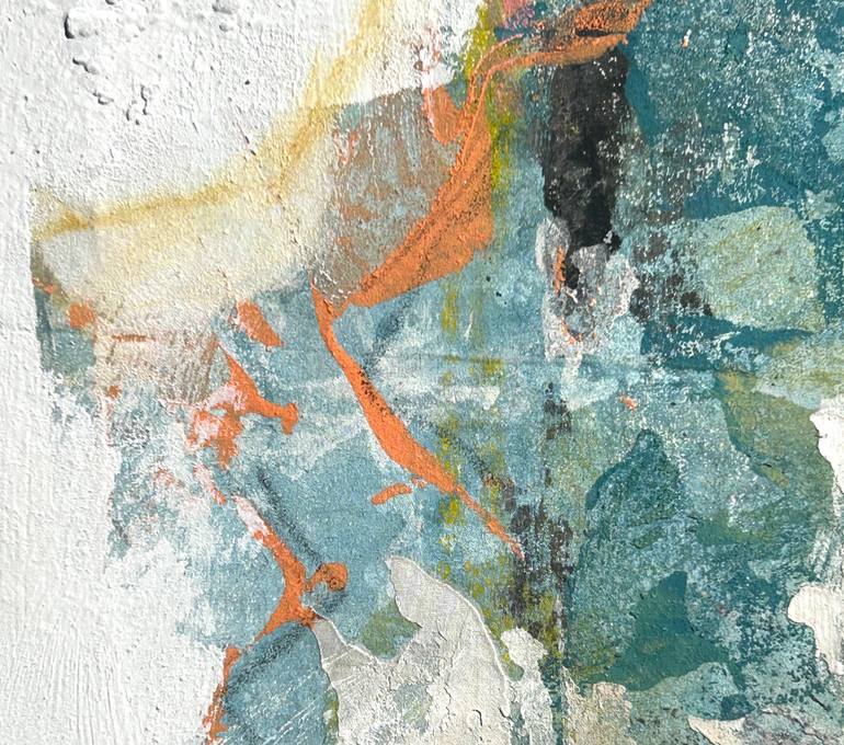 Original Abstract Expressionism Abstract Painting by Isabelle Fournet