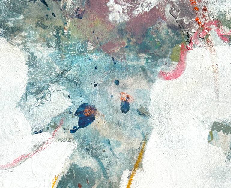 Original Abstract Expressionism Abstract Painting by Isabelle Fournet